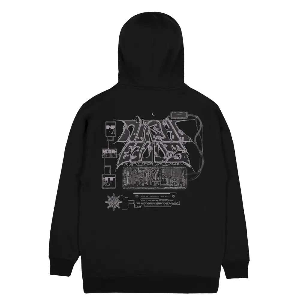 SYSTEM UPDATE HOODIE (BLACK) image 1